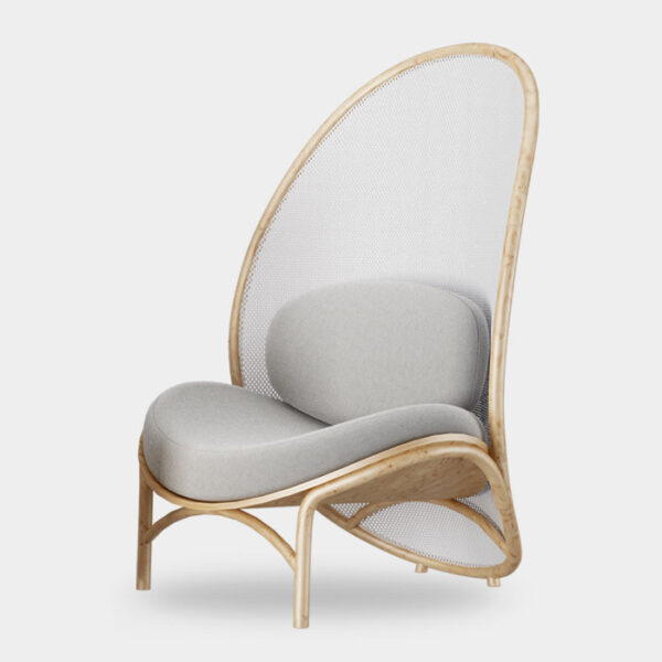 Callie Fabric Wingback Chair - Image 3