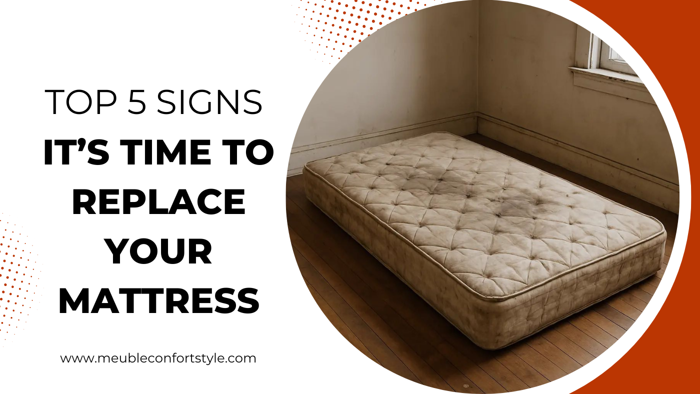 Top 5 Signs It’s Time to Replace Your Mattress